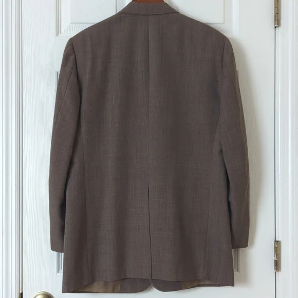 Christian Dior Monsieur Baskin 80's Vintage Union Made Woven Blazer Jacket 43R